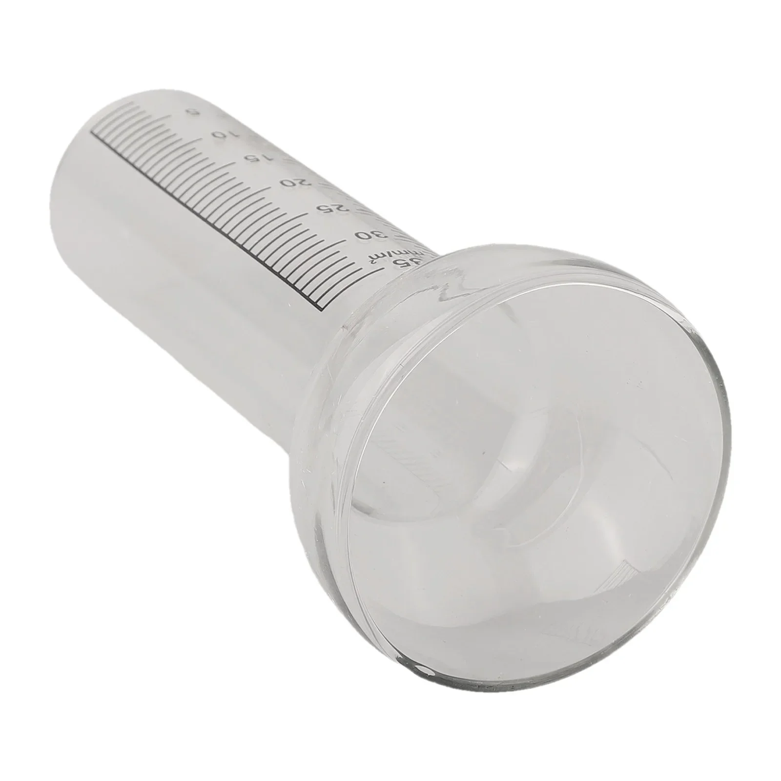 Rain Gauge Replacement Glass Precipitation Gauge Rainwater 35mm Home Garden Yard Outdoor Living Supplies