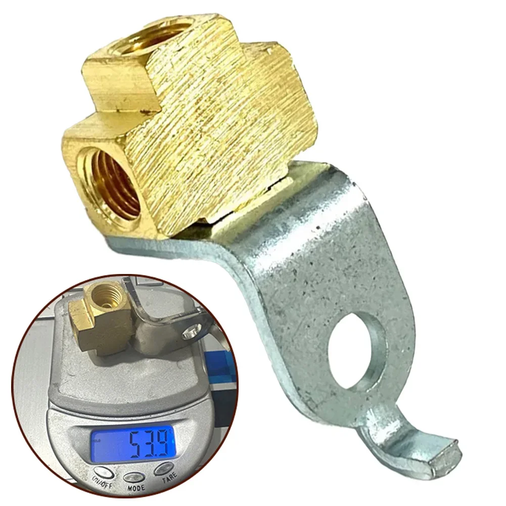 3/8IN-24 브레이크 티 3/16IN 자동차 수리용 브레이크 티 간편한 설치 고품질 재료 오래 지속되는 내구성