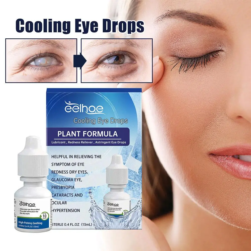 13ml Treatment Eyeproblems Solutiondrops Eye Soothing Dark Improve Fatigue Eye Drops Circles Eye New Eyesight Remove Reliev V3N6