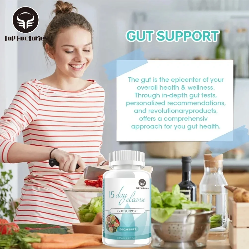 Digestive Detoxification Dietary Supplement Colon Cleansing-Balancing Intestinal Organisms and Plants