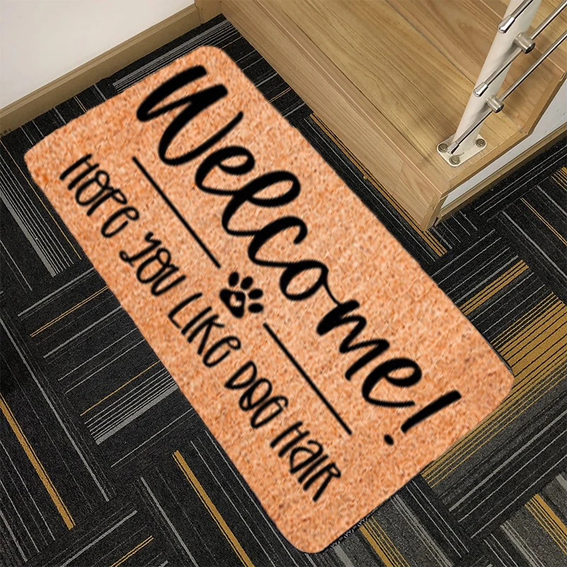 Lightweight Door Mat Stylish Anti-Scratch Entrance Doormat Non