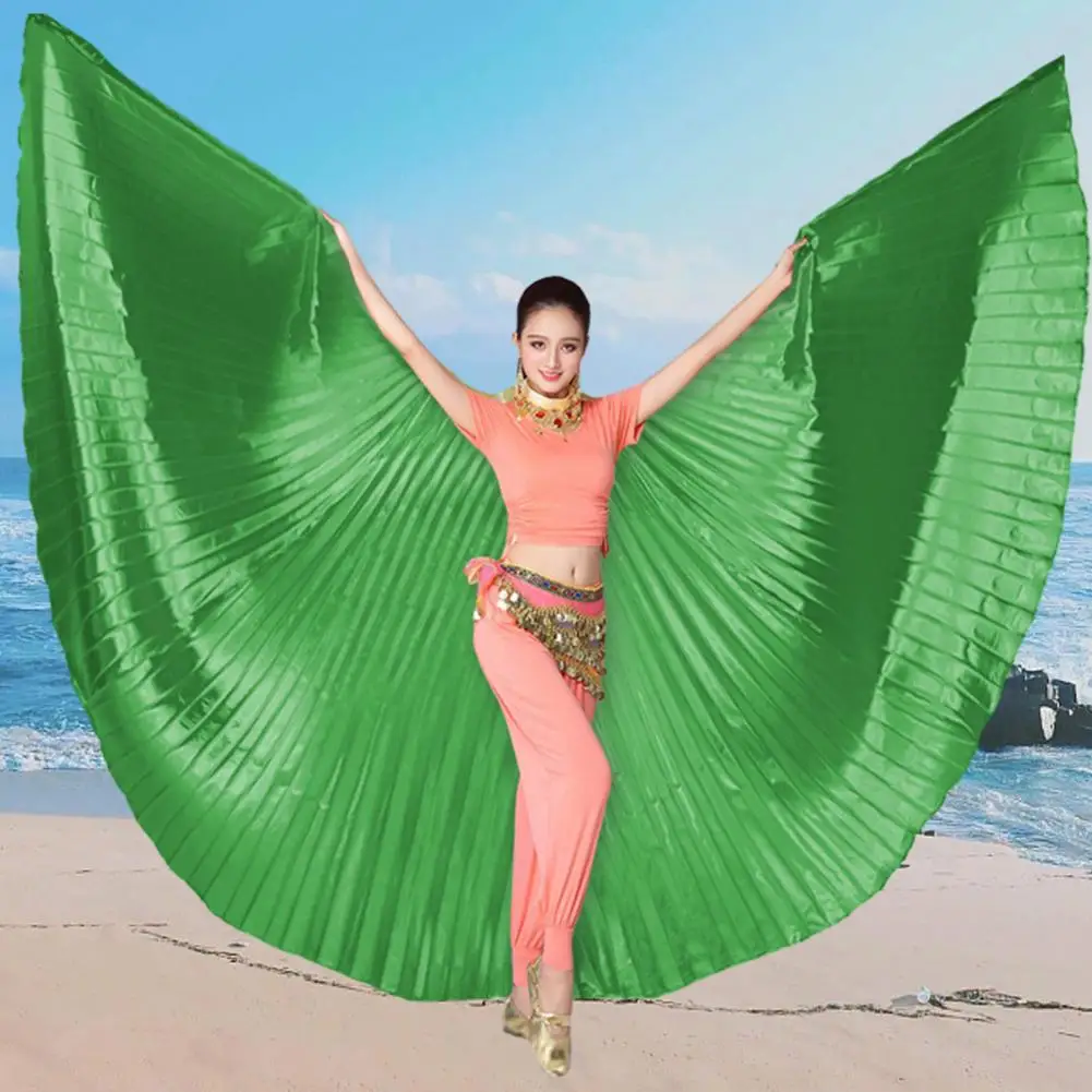 

Stand Out with Wing Prop Eye-catching Belly Dance Wing Props for Parties Festivals Telescopic Rod Set Cosplay Costume