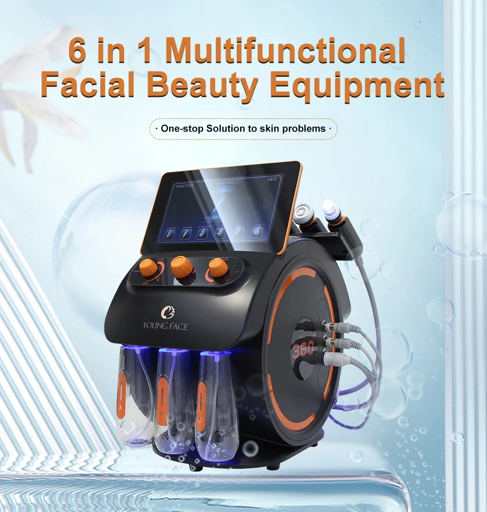 Hydroxydermabrasion 기계, 버블 회춘 장비, 페이스 리프트, 뷰티 케어
