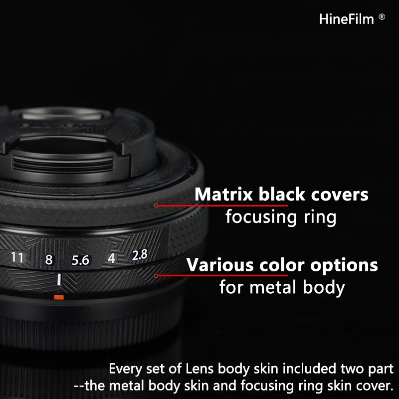 Fuji XF27 F2.8 II Lens Premium Decal Skin for FUJIFILM
