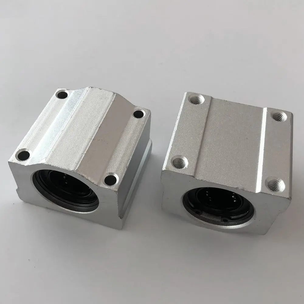 SCS8UU SCS10UU SCS12UU Linearkugellager SCS16UU SCS20UU CNC-Fräser Gleitbuchsenblock Leichter Aluminium-Gilde-Schienenwelle – Detail 3