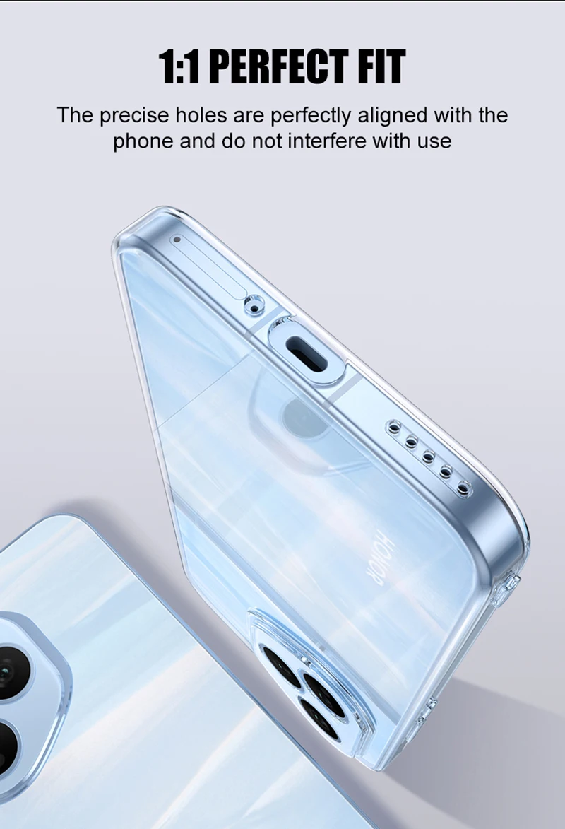 Ultra Thin Silicone Soft Case - Clear Shockproof Back Cover Shell