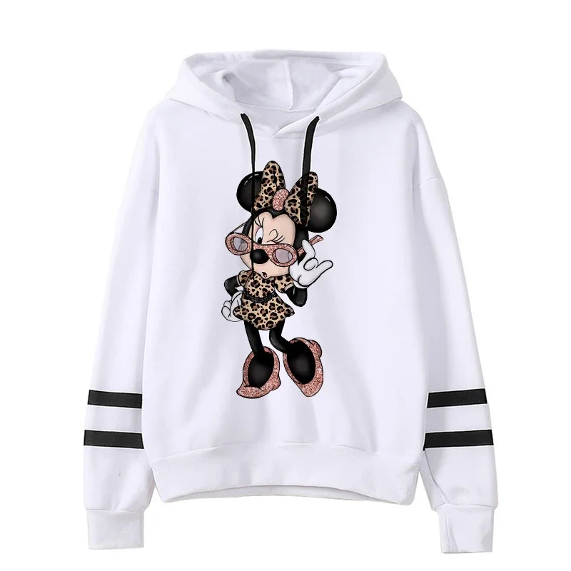 thumbnail image 1 of Sudadera con capucha de dibujos animados para niño y niña, ropa con estampado de Disney, Minnie Mouse, Mickey, Grunge, Harajuku, Y2k, años 90, 1 of 3