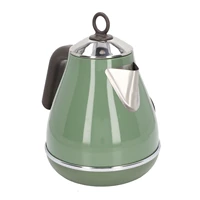 Electric Hot Water Kettle Electric Water Kettle Quick Boil Retro Paint Process EU Plug 220-240V Temperature Display for Home 2