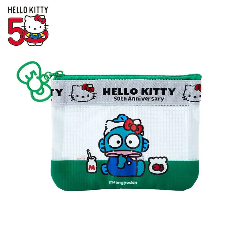 

Японский Sanrio Kitty уродливая Русалка My Melody Cinnamoroll Kuromi 50-я годовщина Фотосумка для хранения сумка на молнии подарок