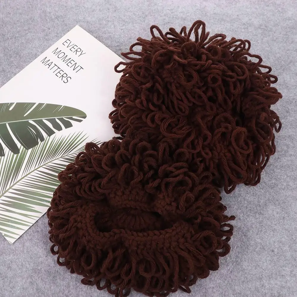 Lovely Cute Knit Cap Kid Baby Accessories Gift Headwear Sweet Toddler Wig Hat Afro-hair Hat Mad Scientist Hat Dreadlocks Hat