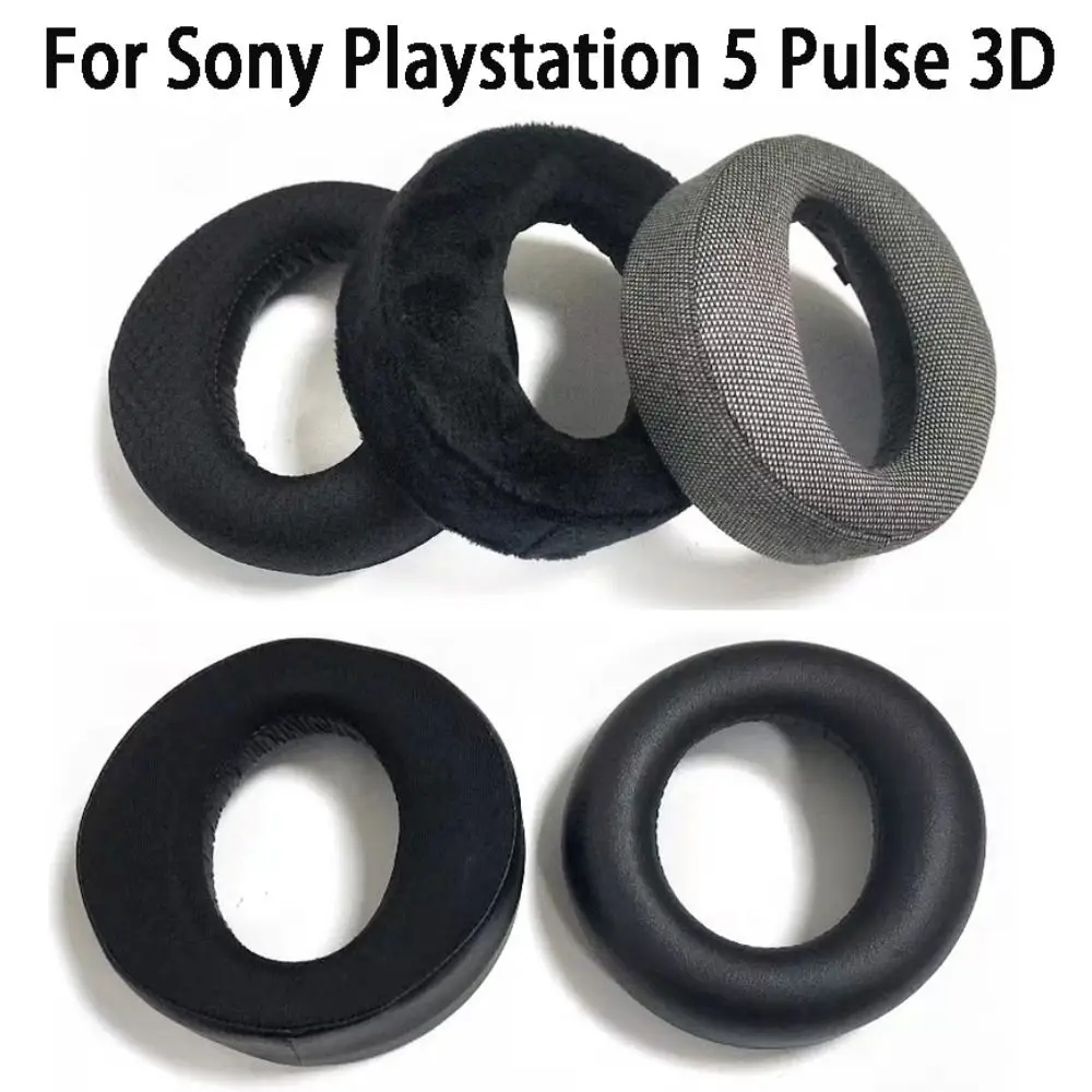 Cuffie Da Gioco Auricolari Cuscinetti Auricolari Di Ricambio Cuscinetti Auricolari Spugna In Schiuma Per Sony Playstation Ps5 Pulse 3D Wireless Headse
