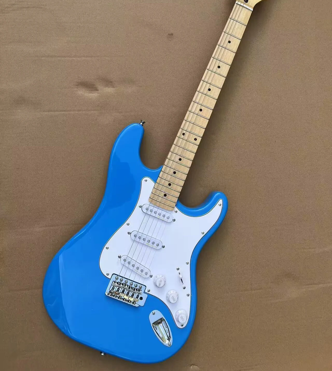 

Fast delivery Factory outlet the top quality Maple wood stratocaste-r custom body 6 string Electric Guitar have in stock VXDI