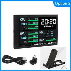 3.5 - Inch USB - C IPS LCD Monitoring Display (Option 2)