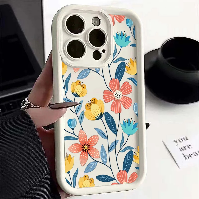 Floral Flower Print Phone Case Cover