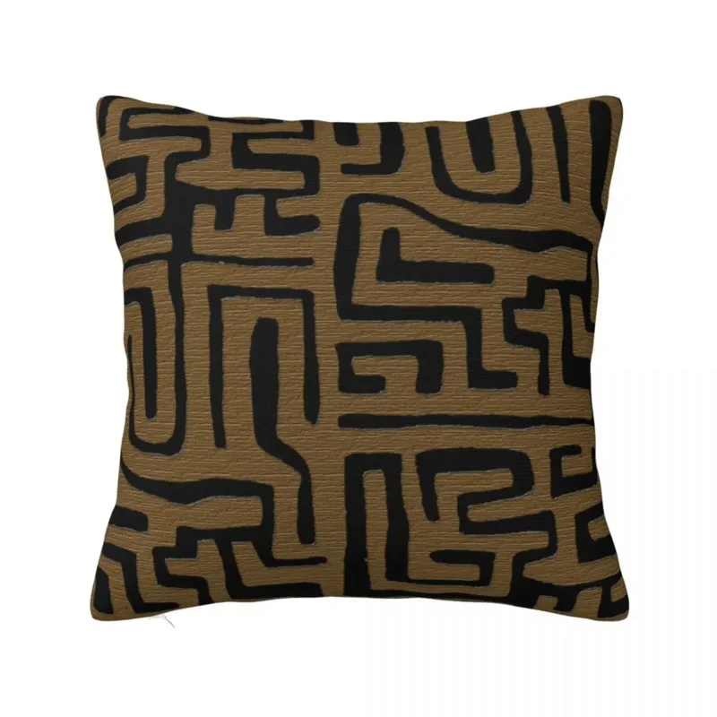 

Kuba Cloth Graphic African Pillowcase Soft Polyester Cushion Cover Decorations Ancient Pillow Case Cover Home Zipper 40*40cm
