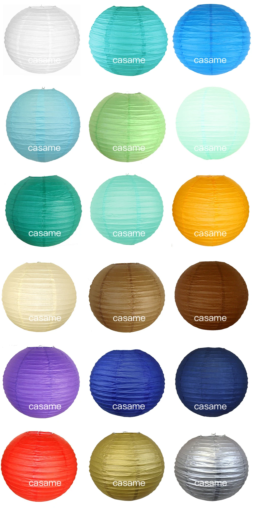 4/6/8/10/12 дюймов разноцветные китайские круглые бумажные фонарики шар ...