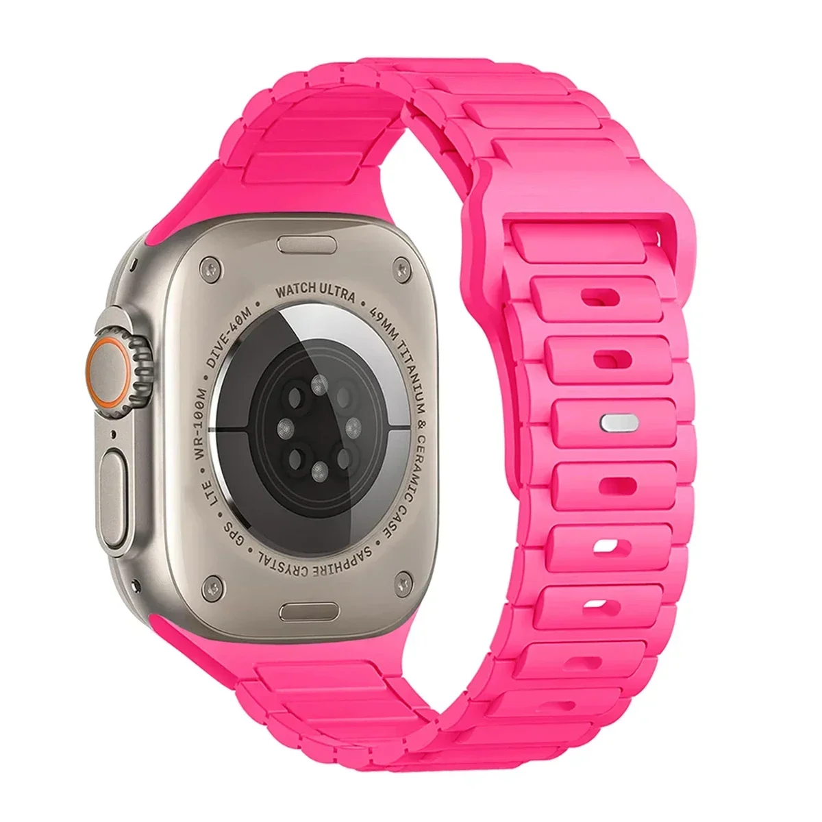 Silicone Strap for Apple Watch - Premium Wristband Bracelet