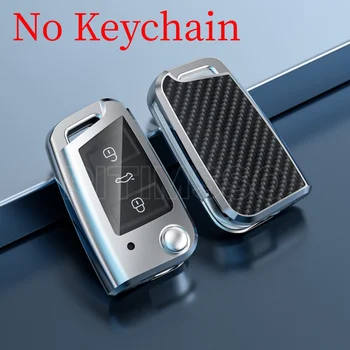 Portachiavi per auto custodia per Volkswagen VW Golf Mk7 7 3 4 5 6 6r Skoda Octavia A7 Polo 9n Mk4 Passat B7 B8 Tiguan accessori - Portachiavi per auto custodia per Volkswagen VW Golf Mk7 7 3 4 5 6 6r