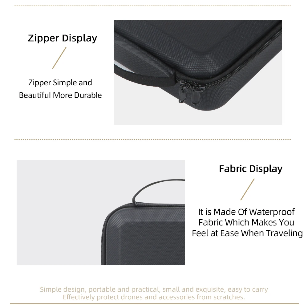 Mallette de transport rigide pour DJI Neo 2 - Sac étanche antichoc