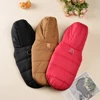 Dog Hooded Winter Jacket Soft Warm Fleece Velvet Puppy Vest Coat  Pet Dog Hat Clothes Cold Proof Winter Padded Yorkies Costume 2