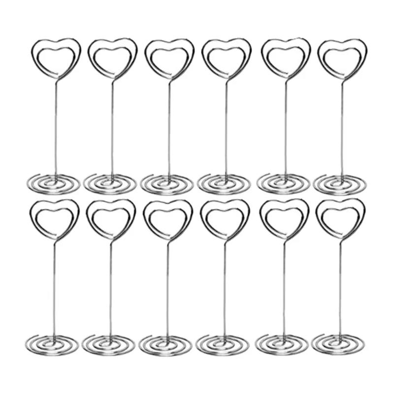

3.5 Inch Table Number Holder Set Of 10 Place Card Holders Table Number Holders Wedding Card Holder Table Number Stand Table Phot