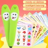 Baby English Educational Voice Reading Machine Book Smart Reading Pen Children Studay Papers Learning Animal Toys Language Kit 5