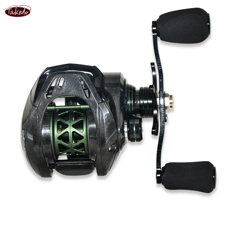 TAKEDO ST04 Carbon Body Fishing Reels Line Counter Saltwater 7.2:1 Gear  Ratio Bait Casting Reel Drum Wheel For Fishing - AliExpress