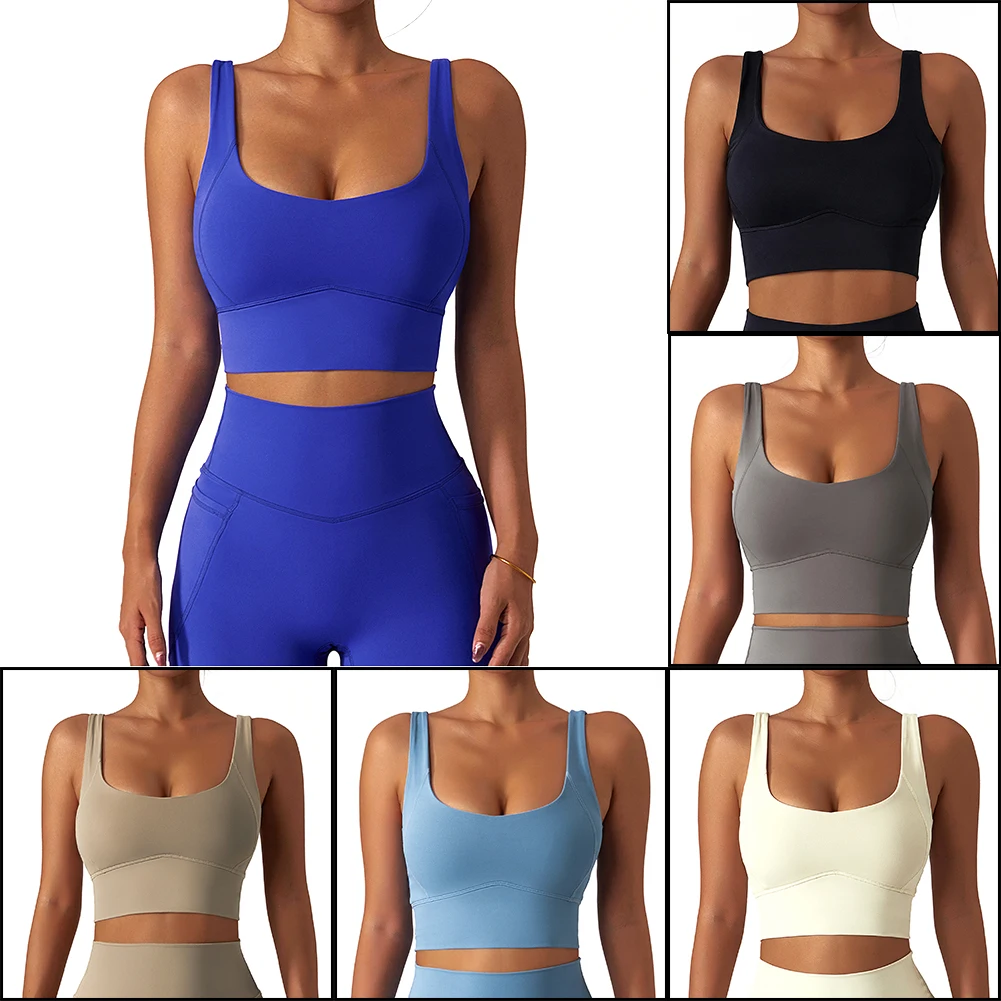 

Nylon Blending Sport Bra Nude-feeling Sport Bra For Female