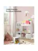 SONGMICS Toy and Book Organizer for Kids, Kids Bookshelf and Toy Storage, Storage Organizer with 2 Storage Boxes, for Playroom 3