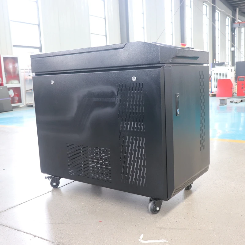 Portable Metal Rust Removal Continous 1000w Fiber Metal Rust Laser Cleaning Machine 1500w 2000w Cleaner Customized Color 5