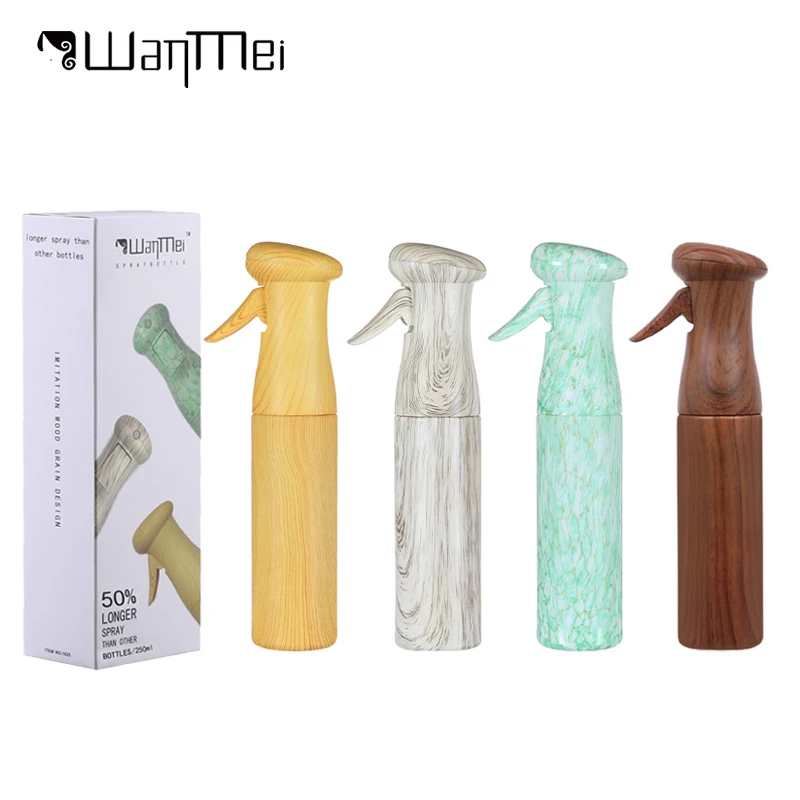300ml wood grain spray bottle shampoo bottle sub bottling second generation pump head lasts