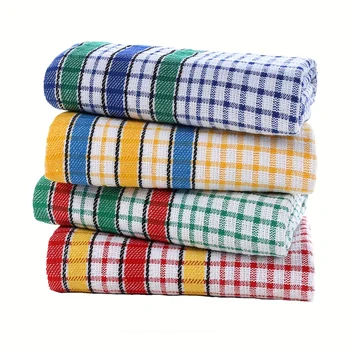 Grandi asciugamani da cucina Asciugamani da cucina in cotone assorbente Panni per pulizia ad asciugatura rapida Asciugamano da tè colorato per lavare e asciugare i piatti 1