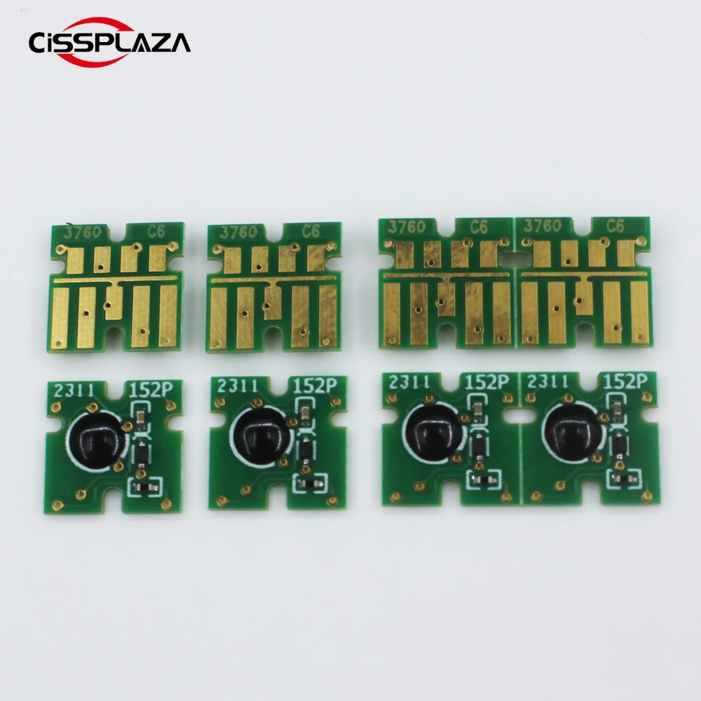 CISSPLAZA One Time Chips Compatible For Ink Cartridge T376 For Epson Picture Mate PM-525 printer chip