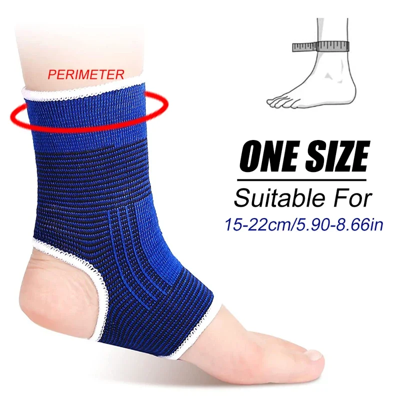 1Pair Multi-Sport Knitted Breathable Ankle Brace LZD Basketball Football Gym Running Compression Support Stability Protector