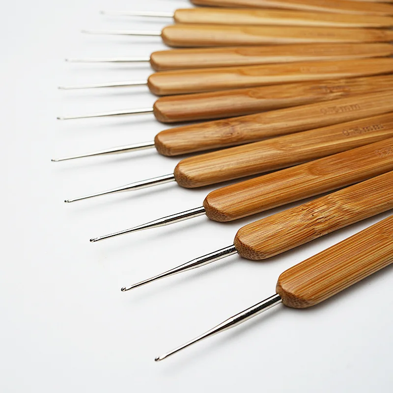 0.5MM-2.75MM needle size 10 pieces per set hair crochet hooks knitting tools hair braiding needles crochet hooks