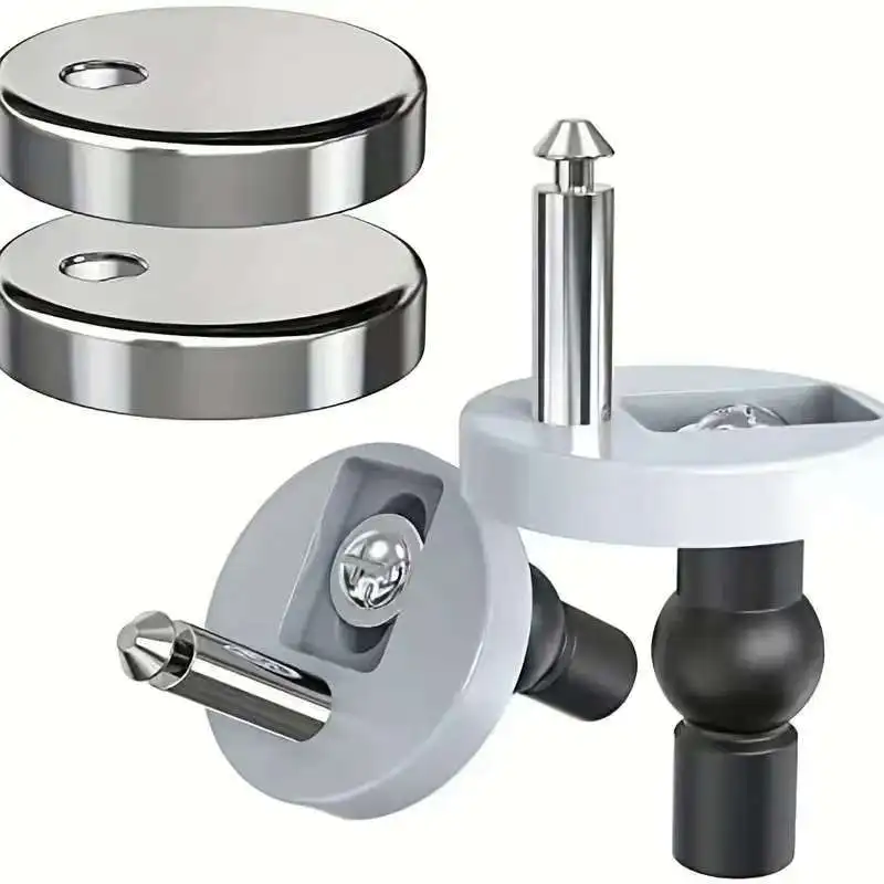 Stainless Steel Toilet Lid Release Expansion Screw Bathroom Hardware Mountings Replacement Quick Fitting For Upper Installation