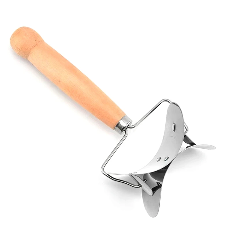 New Stainless Steel Dumpling Wrappers Skin Dough Cutter Circle Roller Ravioli Dumpling Maker Cutter Pastry Cutting Tool baking tool,dough cutter,baking accessories,dumpling maker,pasta maker