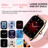 LAXASFIT H9 Smart Watch Men Women Sports Fitness Tracker 2.01 inch HD Screen Bluetooth Talking Smart Watch For Android IOS 5