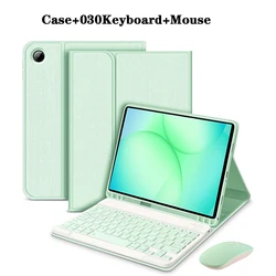 Enhanced Keyboard Case with Pencil Slot and Bluetooth - Spanish (Light Green 2)