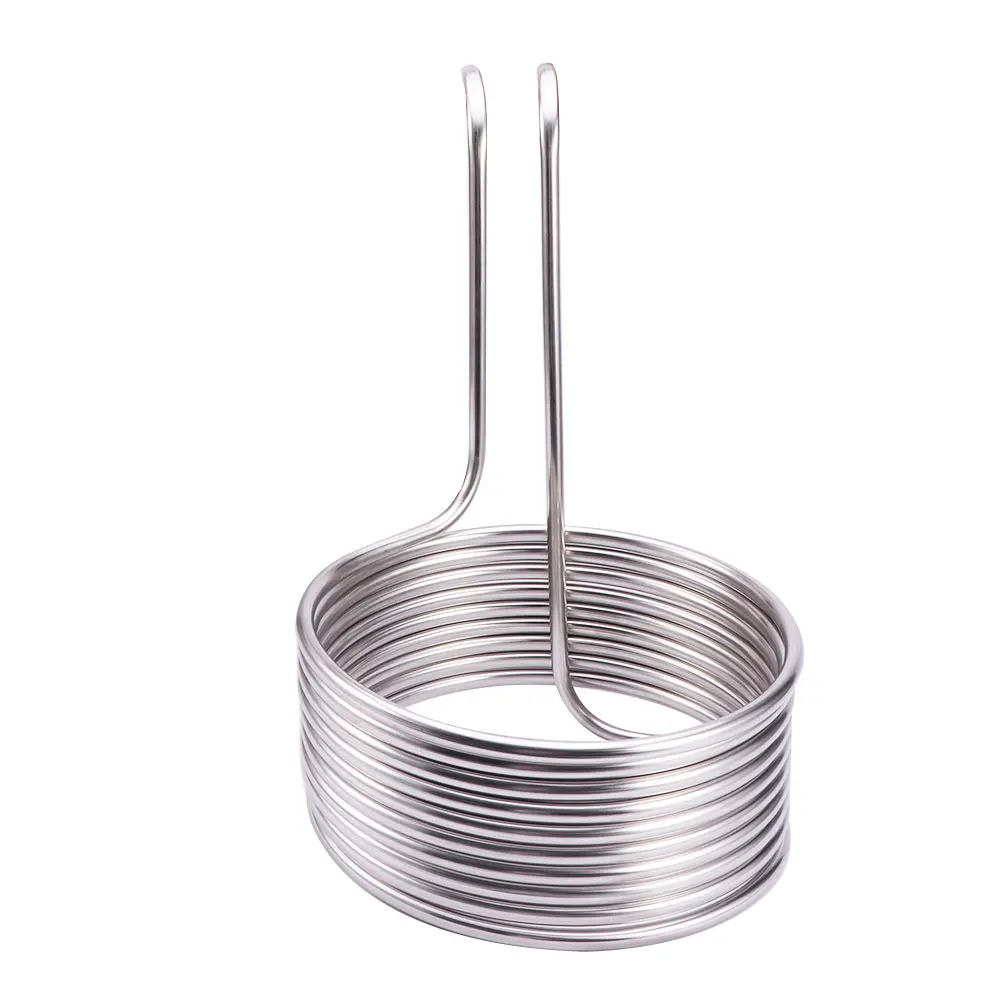 

Bar Hotel Spiral Home Brewing Tool Wort Chiller Pipe Kitchen Supplies Wine Making Machine Stainless Steel Beer Cooling Coil