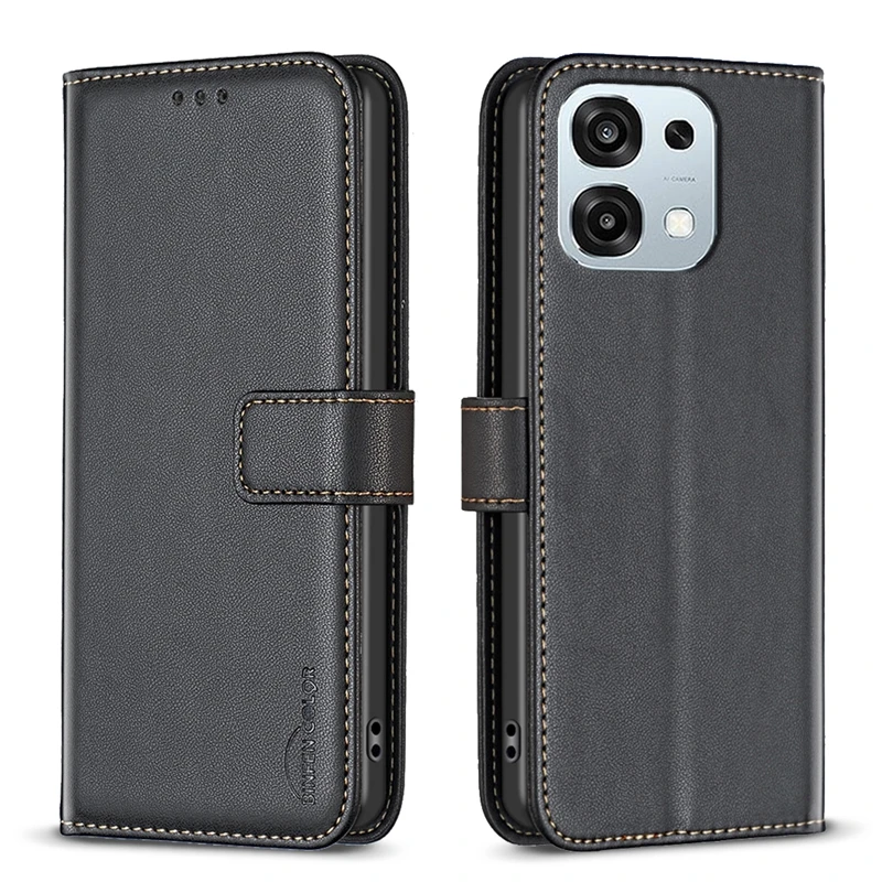 Elegant Flip Wallet Stand Case