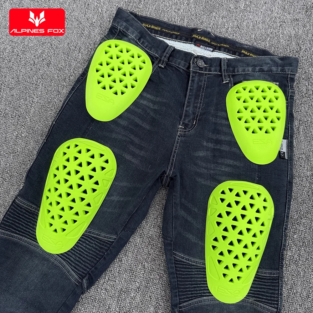 CE 레벨 1 오토바이 보호대 아머 보호 백 패드 충격 방지 오토바이 어깨 팔꿈치 무릎 보호대 내장형 보호 장비