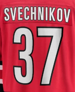 Famous brand Carolina ice hockey jerseys with embroidered men women youth #20 AHO #37 SVECHNIKOV #74 SLAVIN