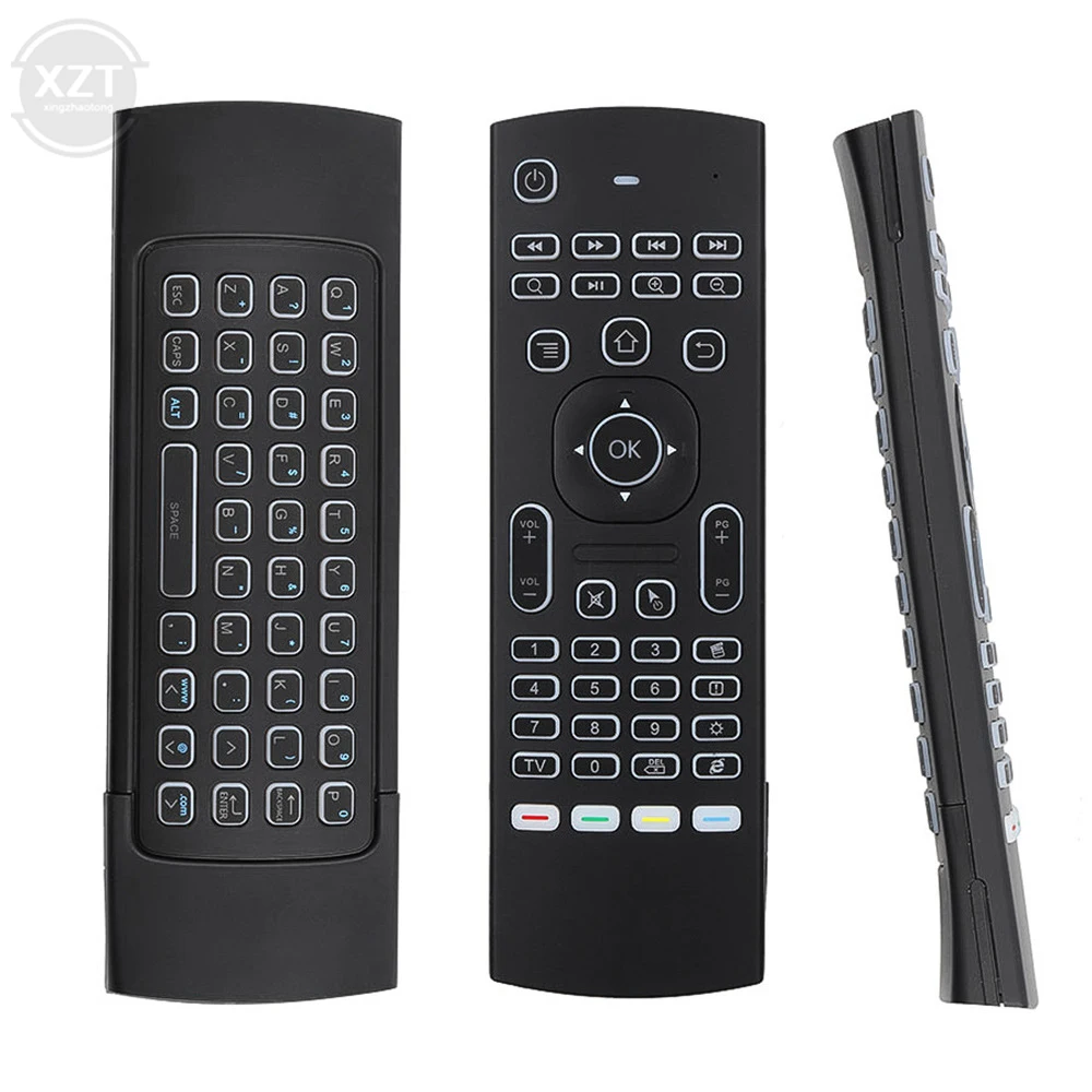 

MX3 Air Mouse 2.4GHz Wireless Mini Keyboard Remote Control IR Learning Air Mouse For PC Android TV Box X96