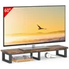 TV Stand for 32-60 inch,TVs Riser Stand Shelf with Steel Legs,Tabletop TV Stands Riser for Home Office 1