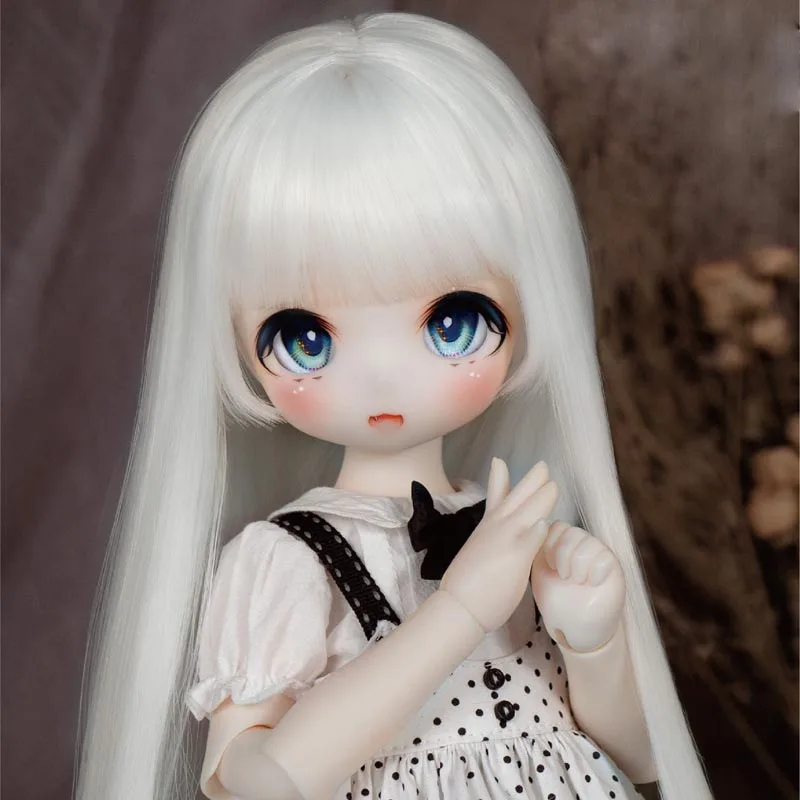 

1/3 1/4 1/6 1/8 Bjd SD парик длинные волосы парик из термостойкого волокна для куклы BJD