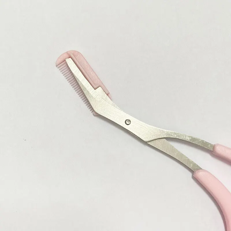 Eyebrow Trimming Knife Eyebrow Face Razor Women Professional Scissors Comb Brow Trimmer Scraper Accesso eyebrow trimmer