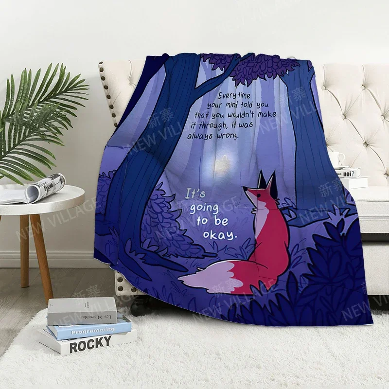 thumbnail image 1 of Sofá a cuadros para mantas de rodillas, cálida funda de cama de invierno, manta decorativa, lindo vellón cálido nórdico kawaii, suave y peludo, dibujos animados, 1 of 5