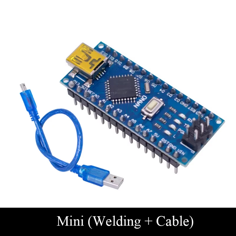 나노 미니 USB 부트로더 호환 TZTrduino 나노 3.0 컨트롤러 CH340 USB 드라이버 미니 프로그래밍 케이블 (아두이노 프로젝트용)