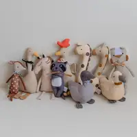Instagram Baby Giraffe Doll Canvas Toy Doll Children's Baby Comfort Doll Comfort Pillow PP Cotton 1